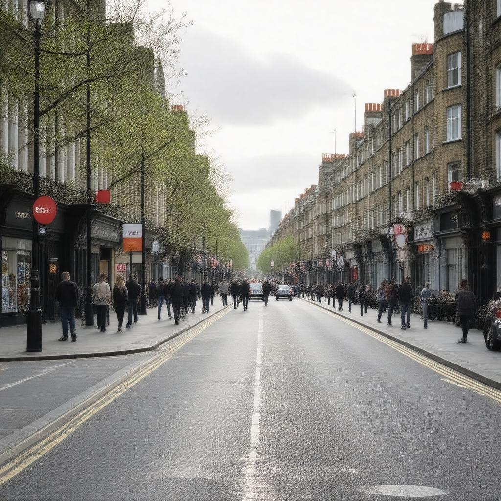 AI-created image of Deal Street