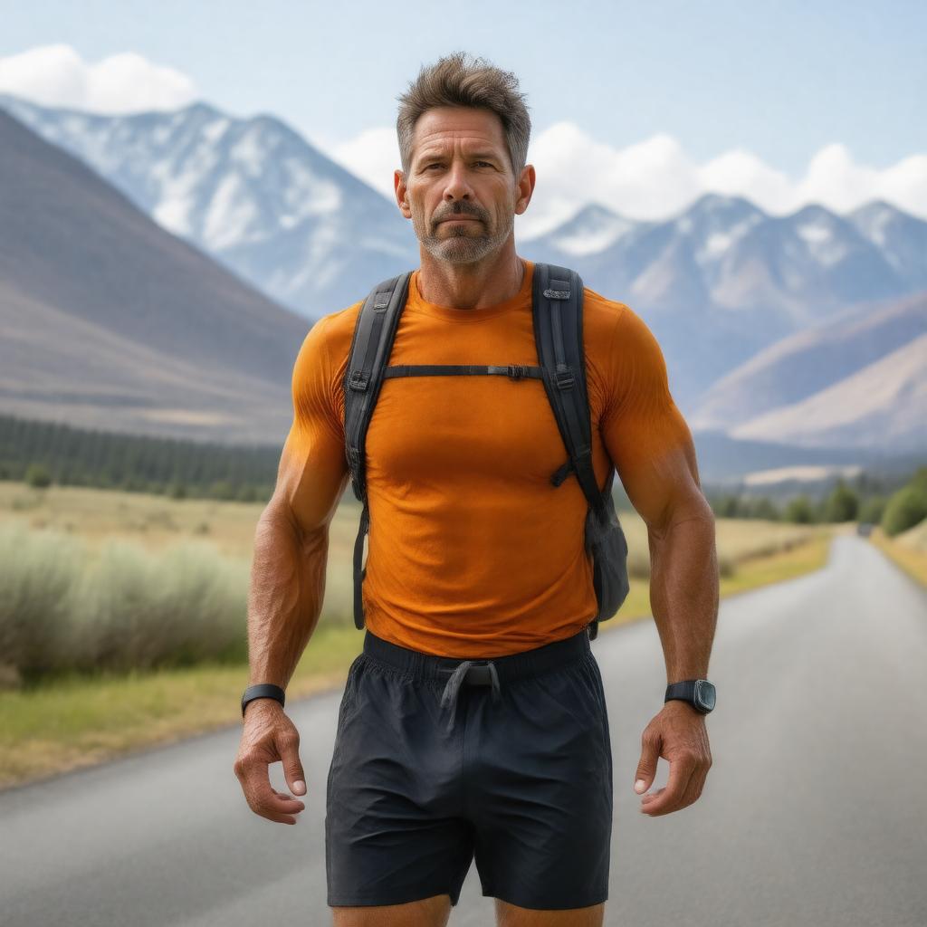 AI-created image of Dean Karnazes