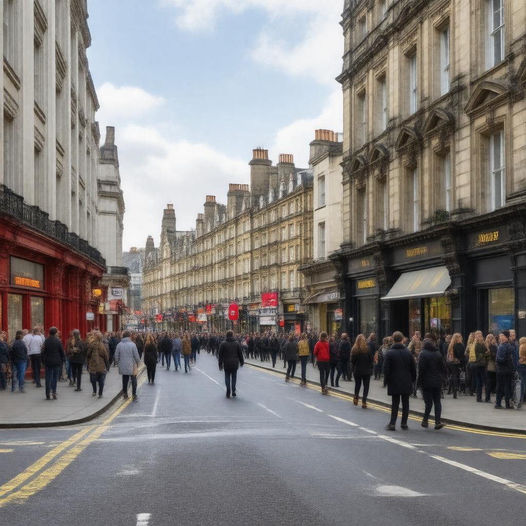 Click to view larger image AI-created image of Dean Street