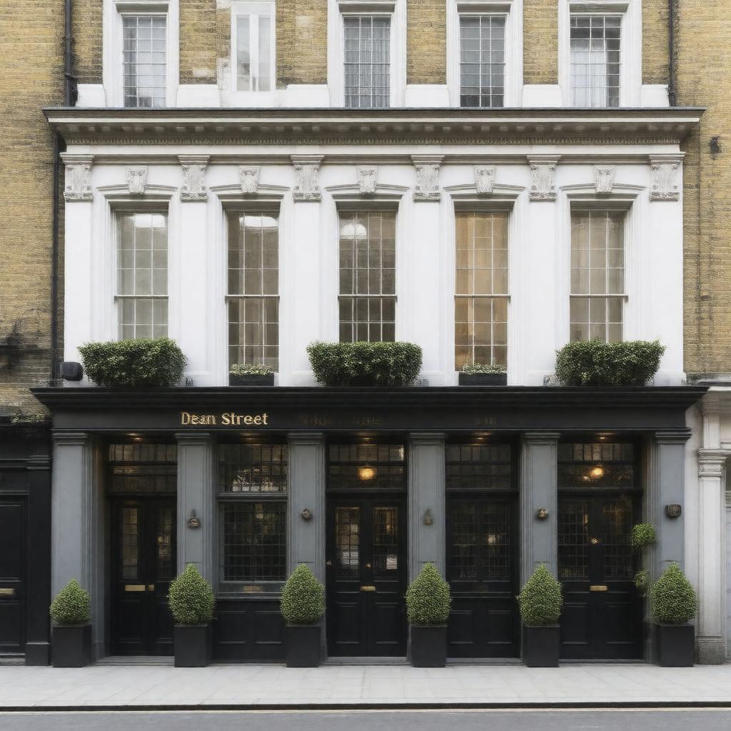 AI-created image of Dean Street Townhouse