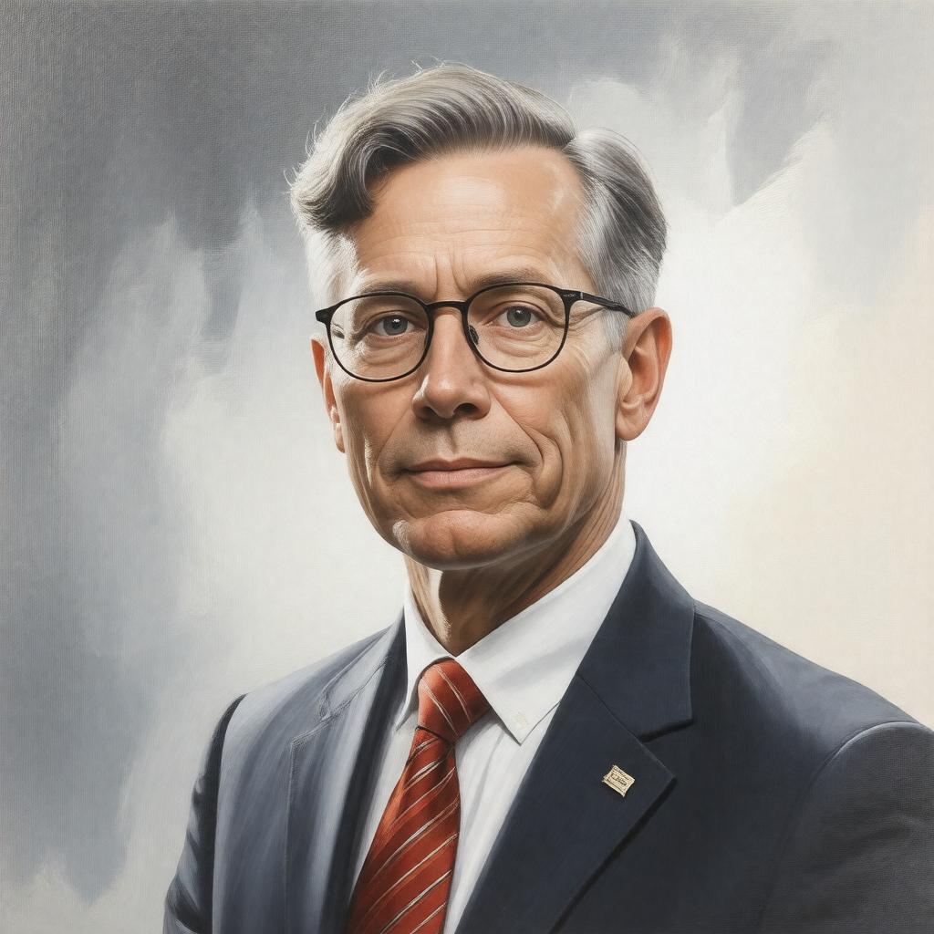 AI-created image of Dean Van Galen