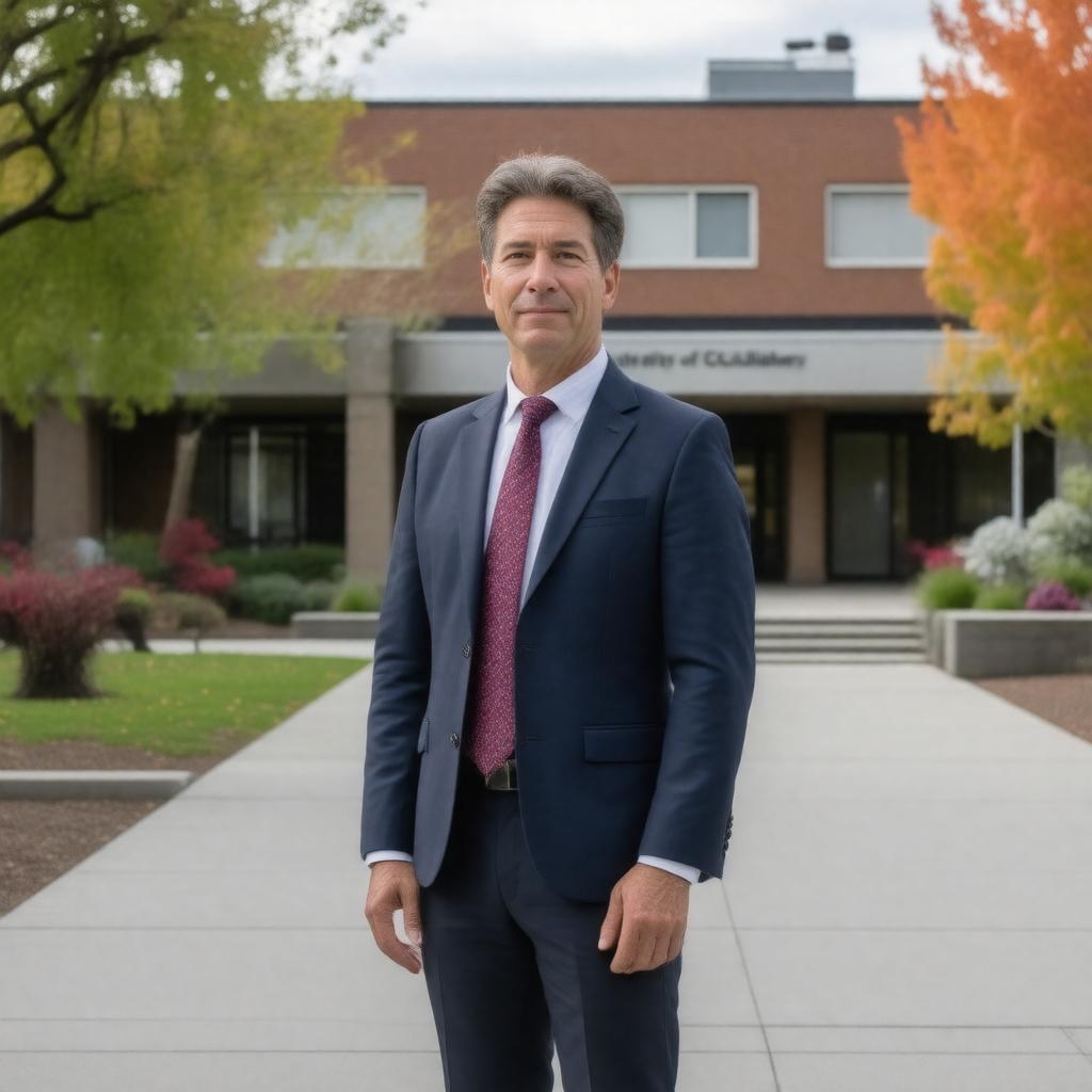 Click to view larger image AI-created image of Dean of Faculty of Veterinary Medicine, University of Calgary