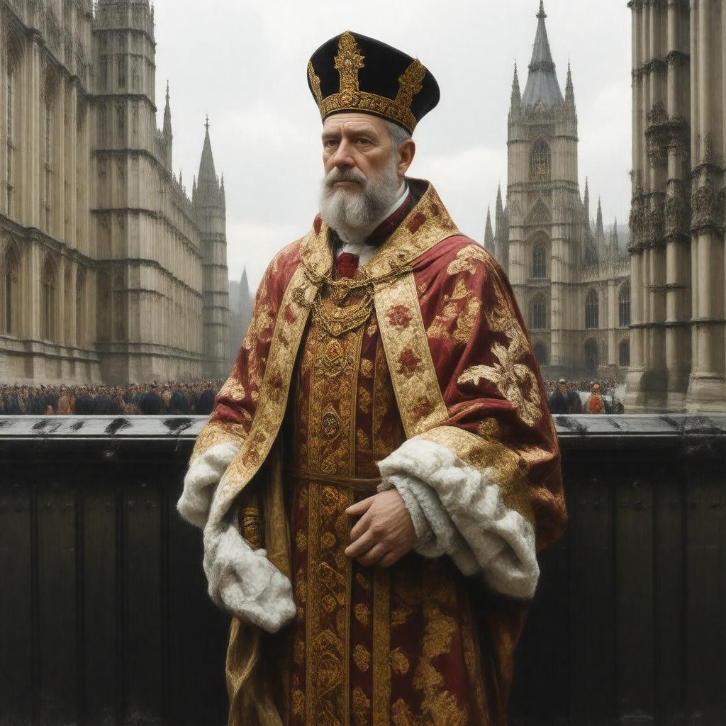 AI-created image of Dean of St. Stephen's, Westminster