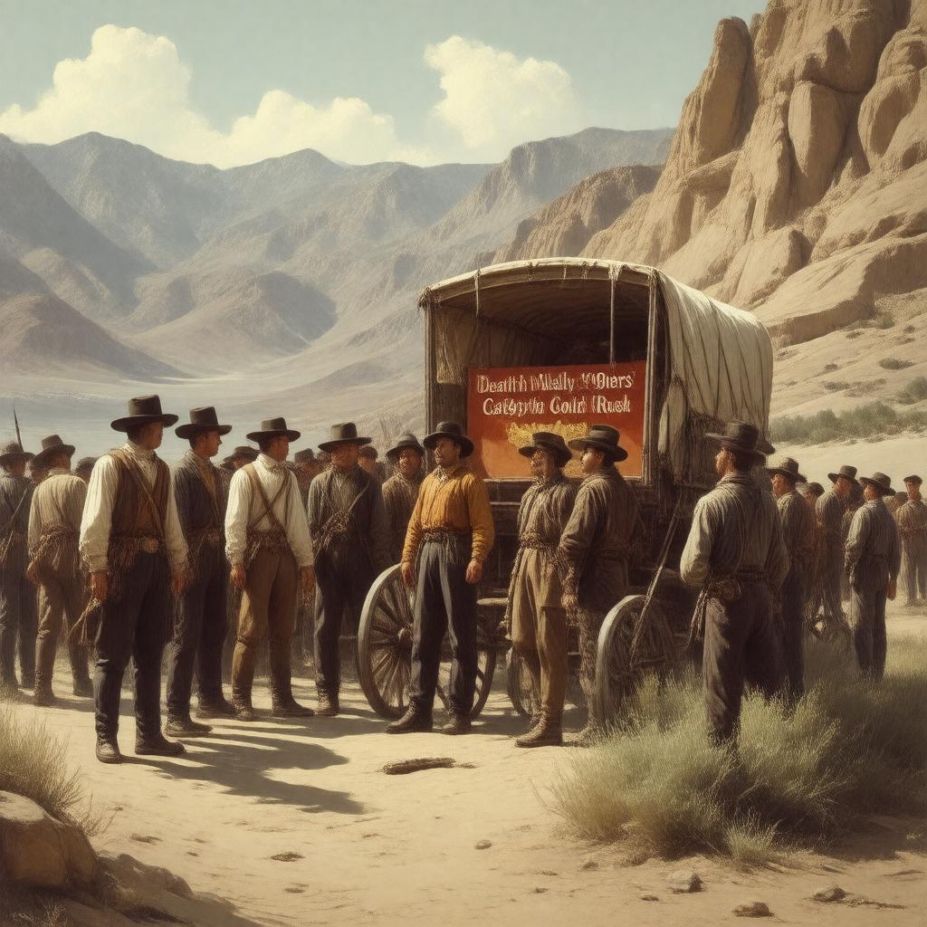 AI-created image of Death Valley '49ers