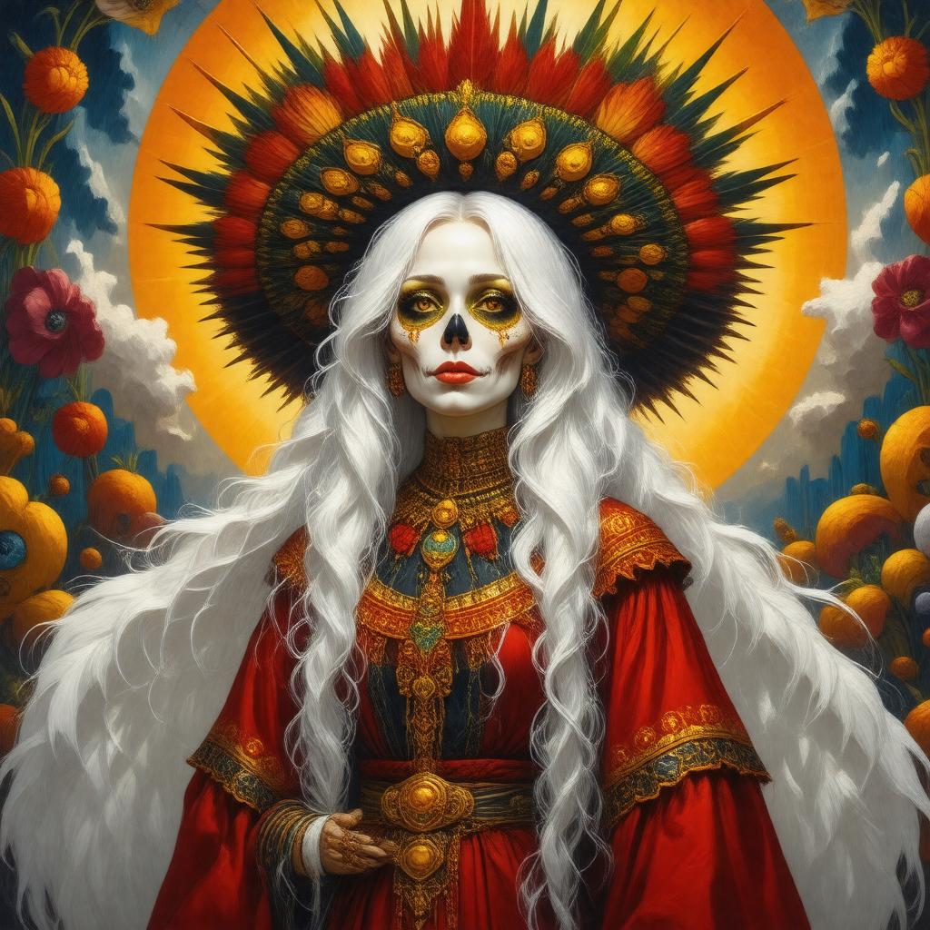 Click to view larger image AI-created image of Death in The Book of Life (2014)