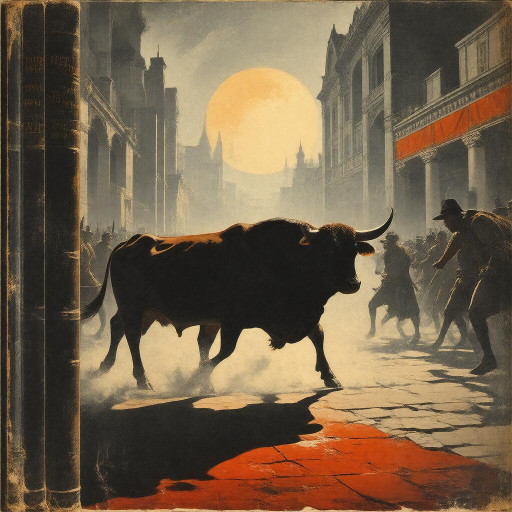 Click to view larger image AI-created image of Death in the Afternoon