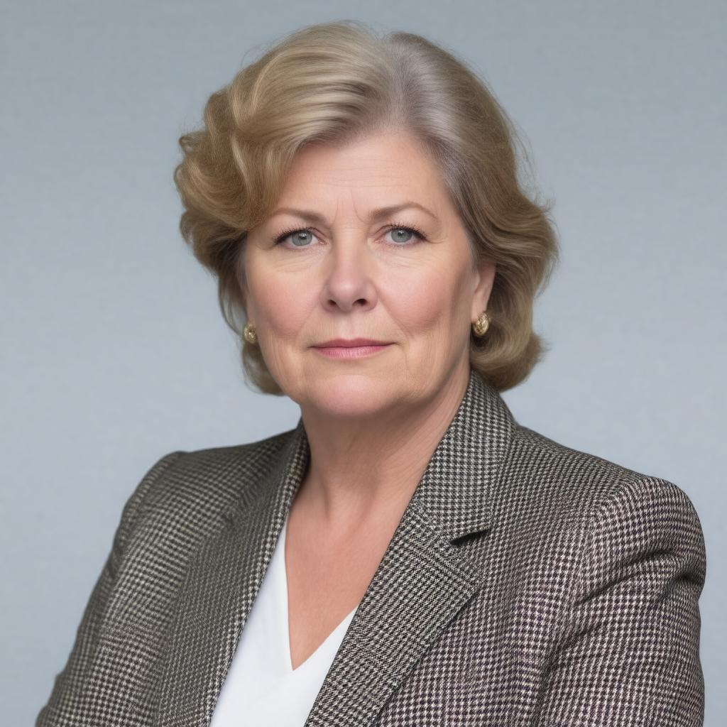 AI-created image of Debbie Toksvig