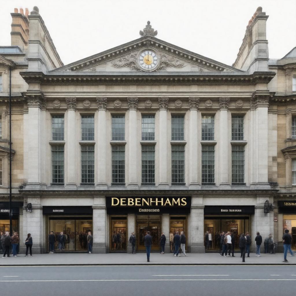 AI-created image of Debenhams
