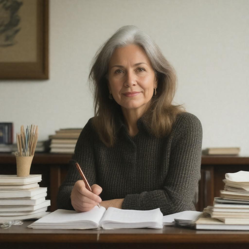 AI-created image of Deborah Baker