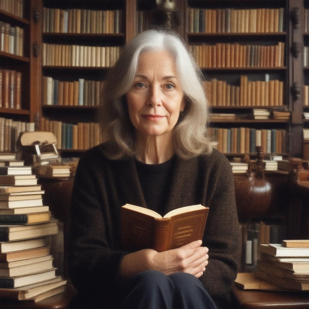 AI-created image of Deborah Fallows