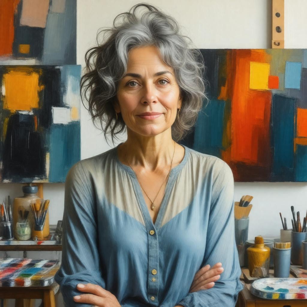 Click to view larger image AI-created image of Deborah Hitchborn