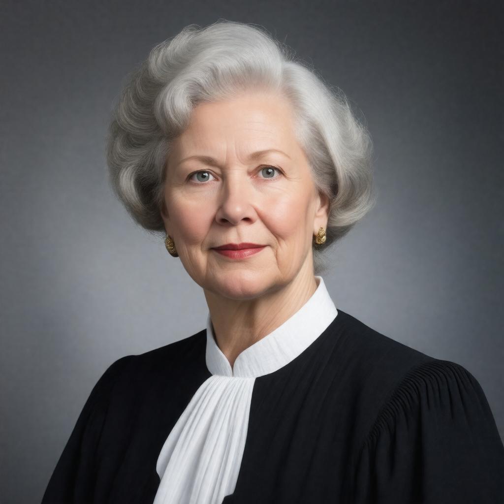 AI-created image of Deborah Poritz