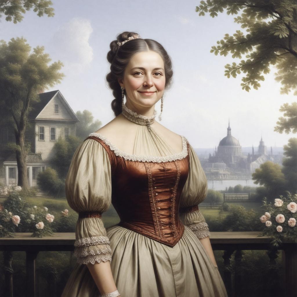 AI-created image of Deborah Read