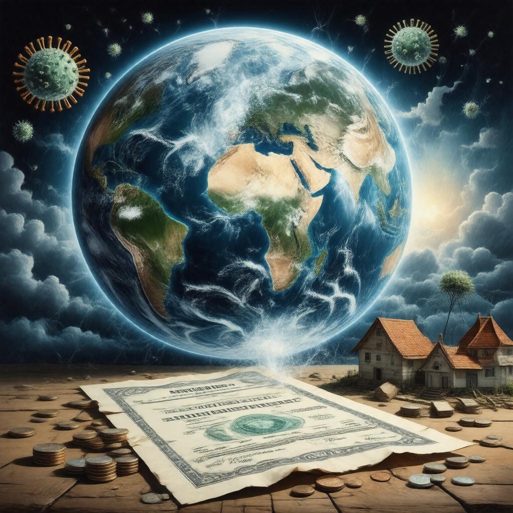 Click to view larger image AI-created image of Debt Relief Under the Catastrophe Containment and Relief Trust