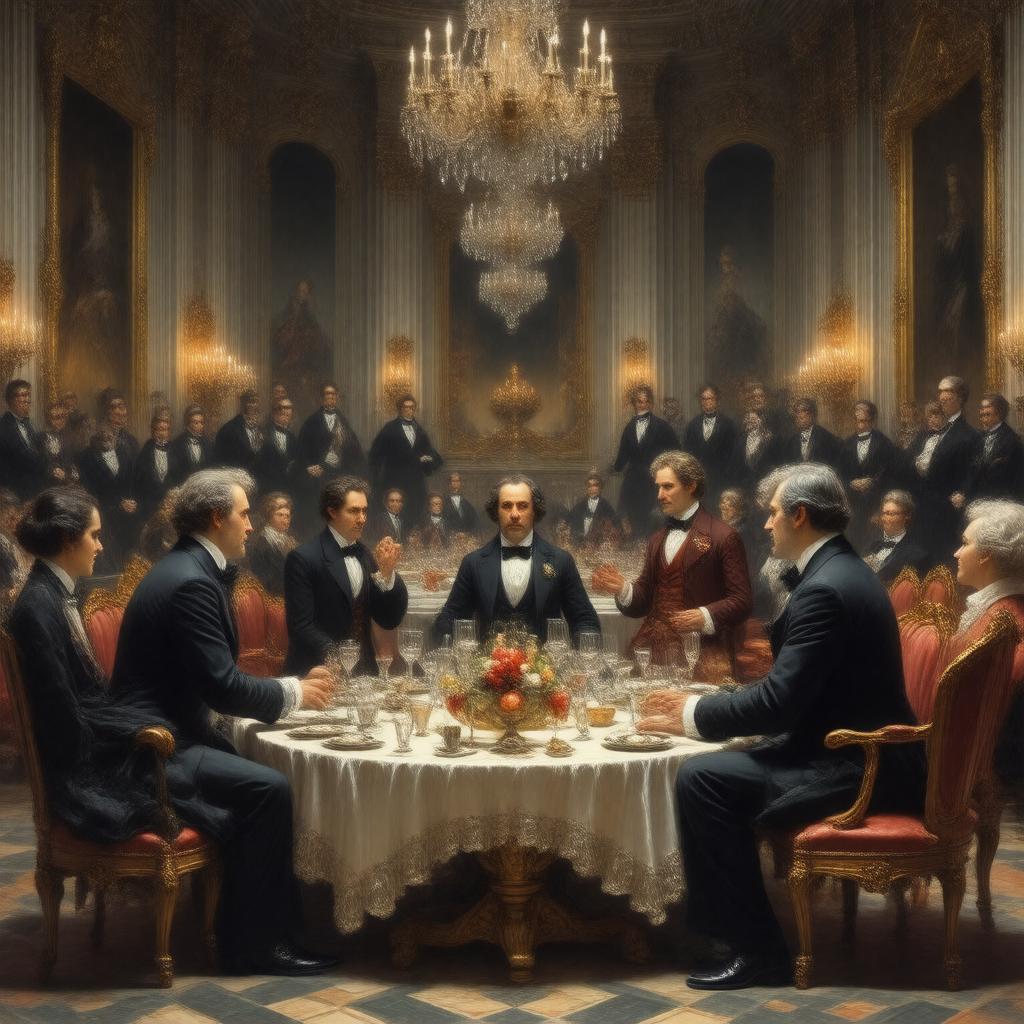 Click to view larger image AI-created image of Decadent movement