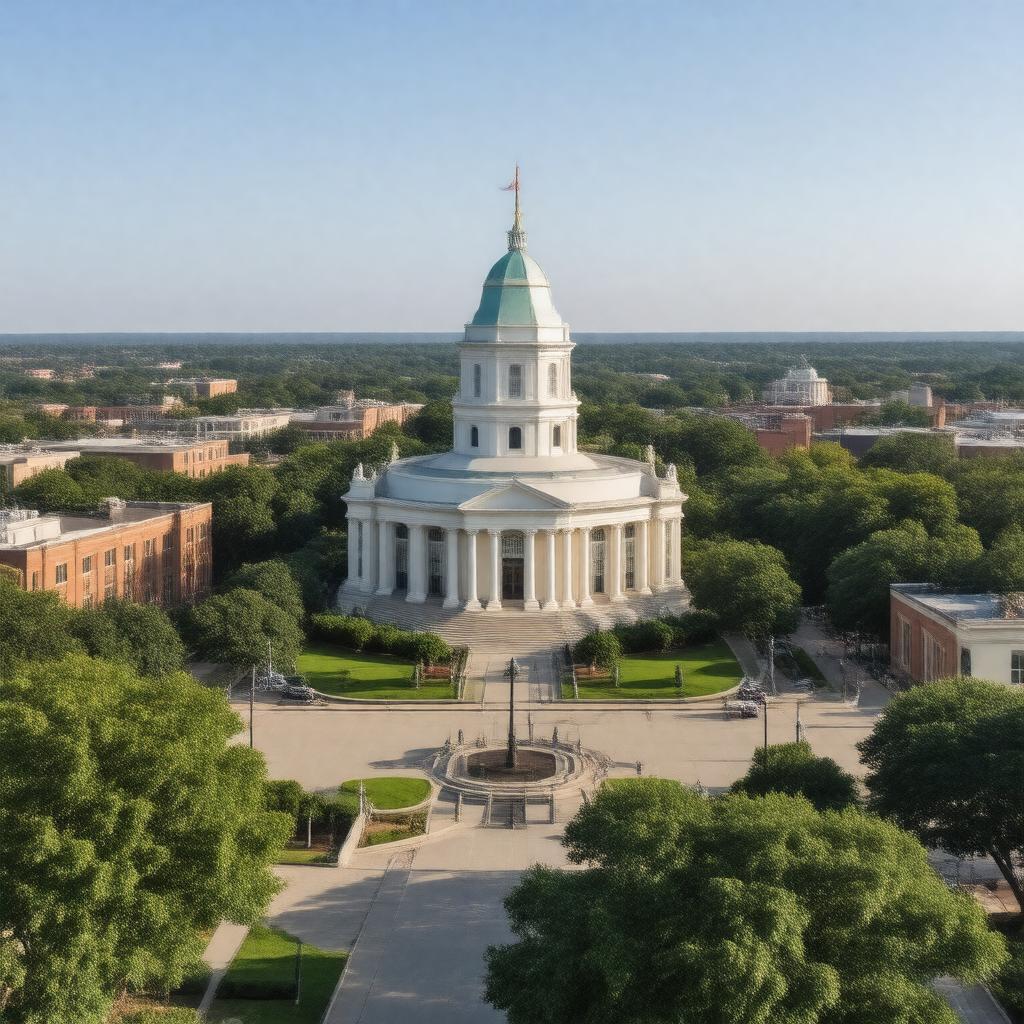 AI-created image of Decatur, Georgia, USA