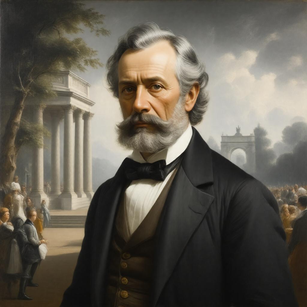 AI-created image of Decimus Burton