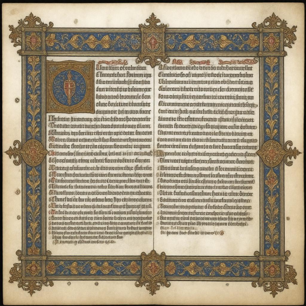Click to view larger image AI-created image of Declaration of Arbroath