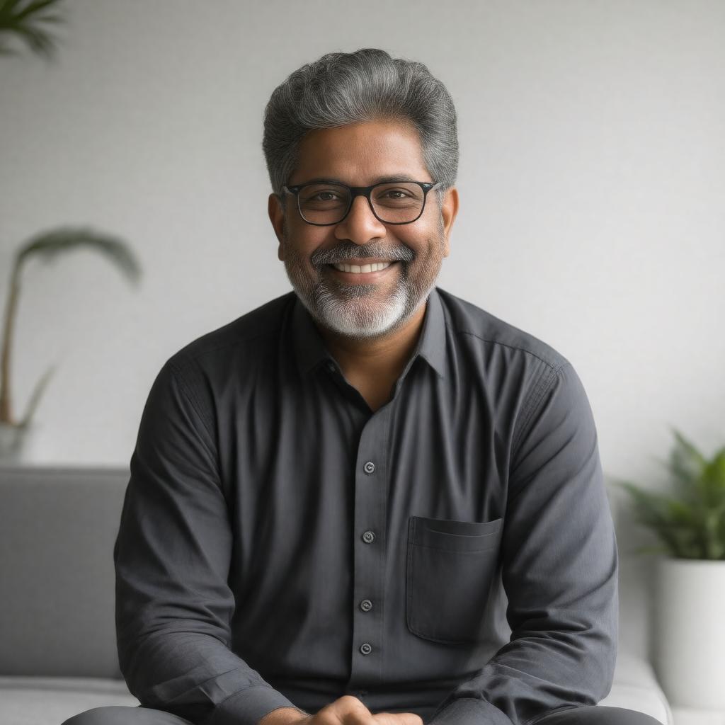 AI-created image of Deepak Chopra
