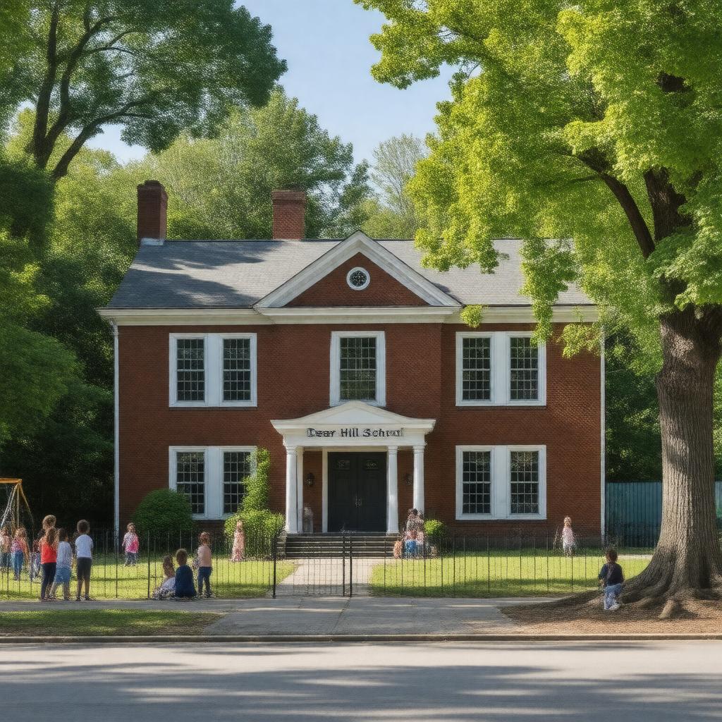 AI-created image of Deer Hill School