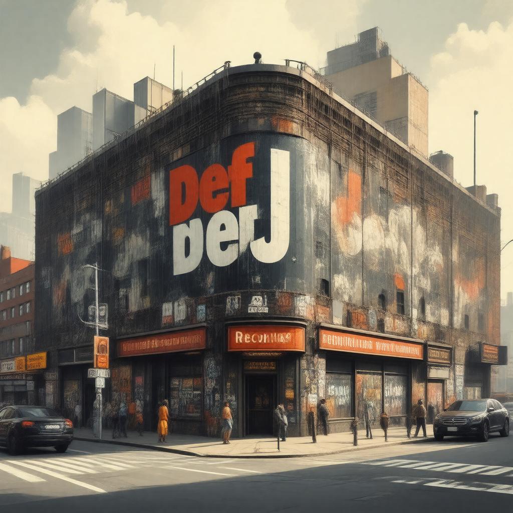 AI-created image of Def Jam Recordings