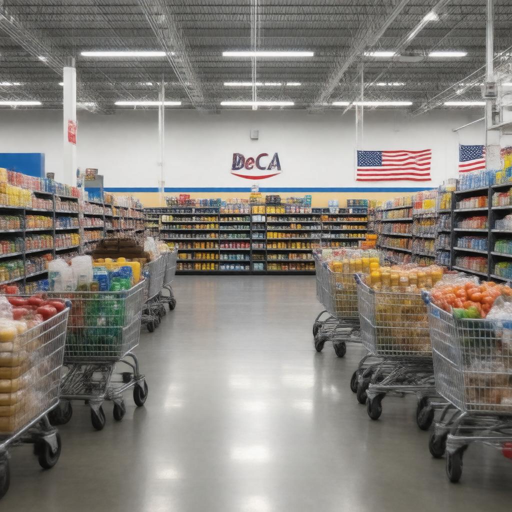 Click to view larger image AI-created image of Defense Commissary Agency