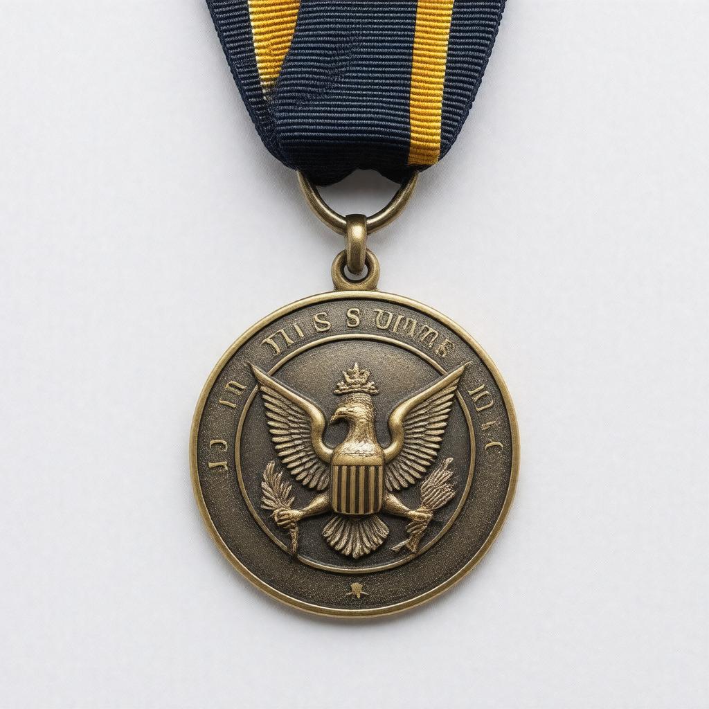 Click to view larger image AI-created image of Defense Superior Service Medal