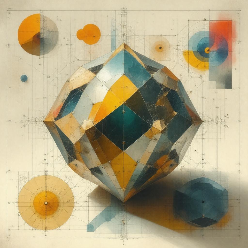 Click to view larger image AI-created image of Dehn invariant