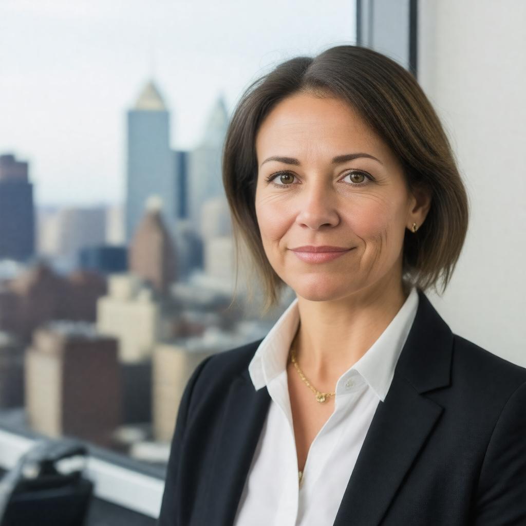 AI-created image of Deirdre Fernandes