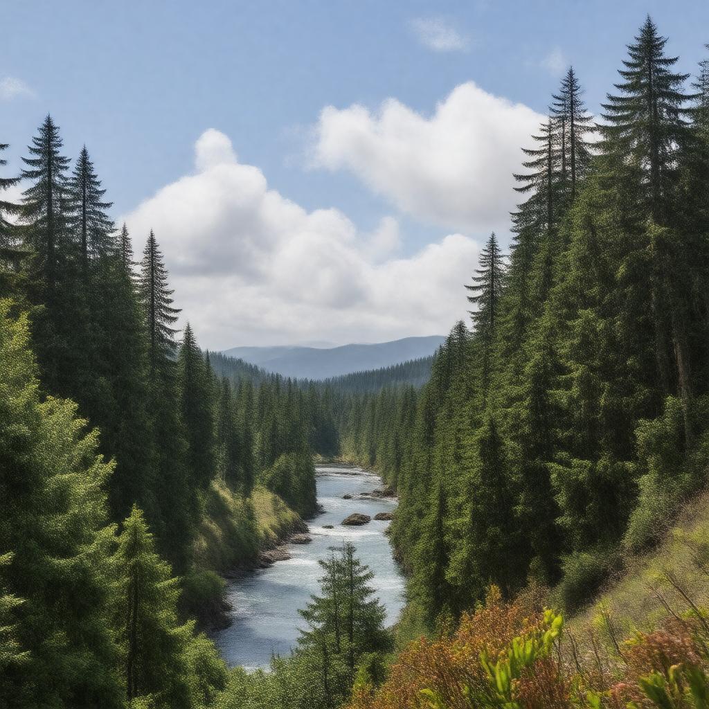 AI-created image of Del Norte County