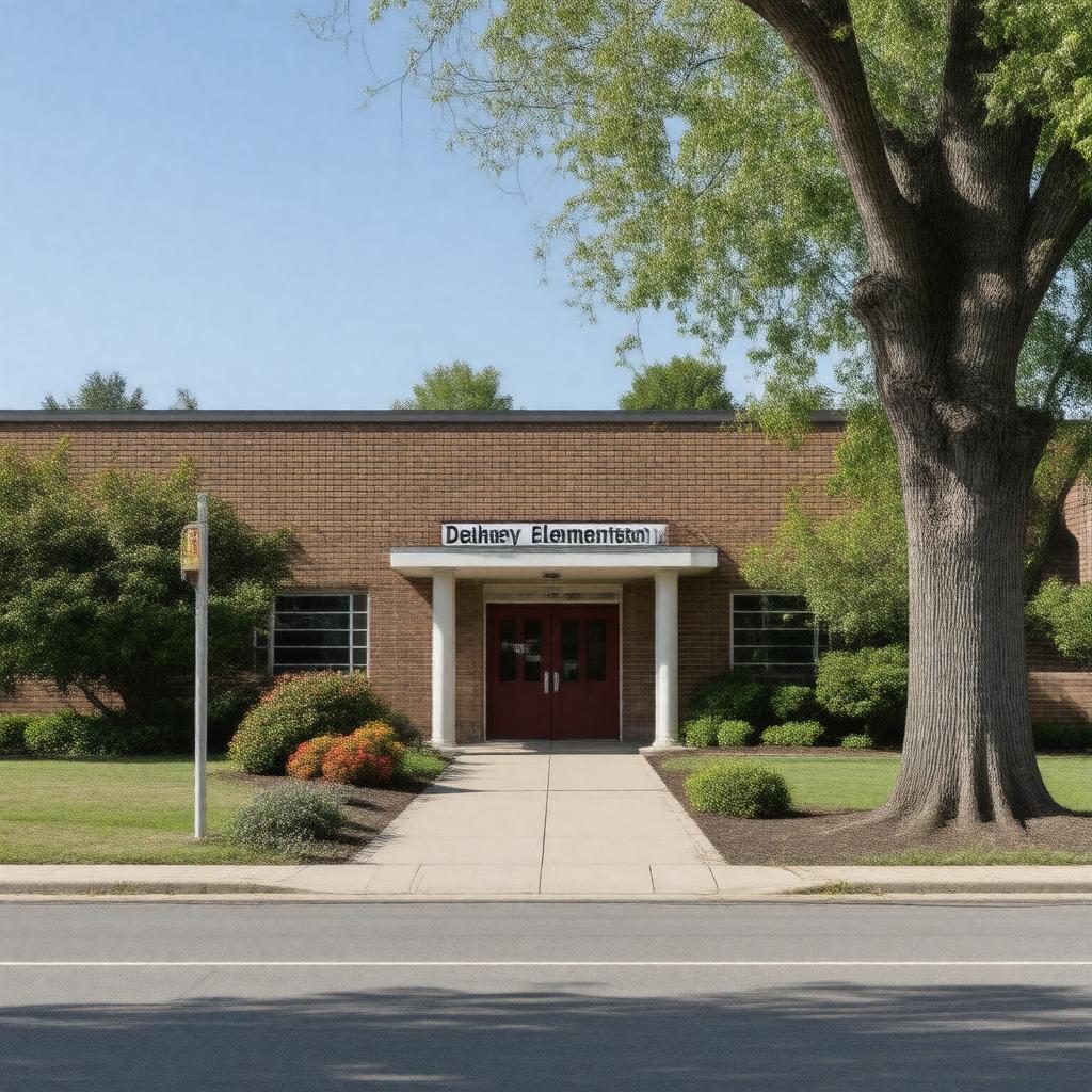 AI-created image of Delaney Elementary School