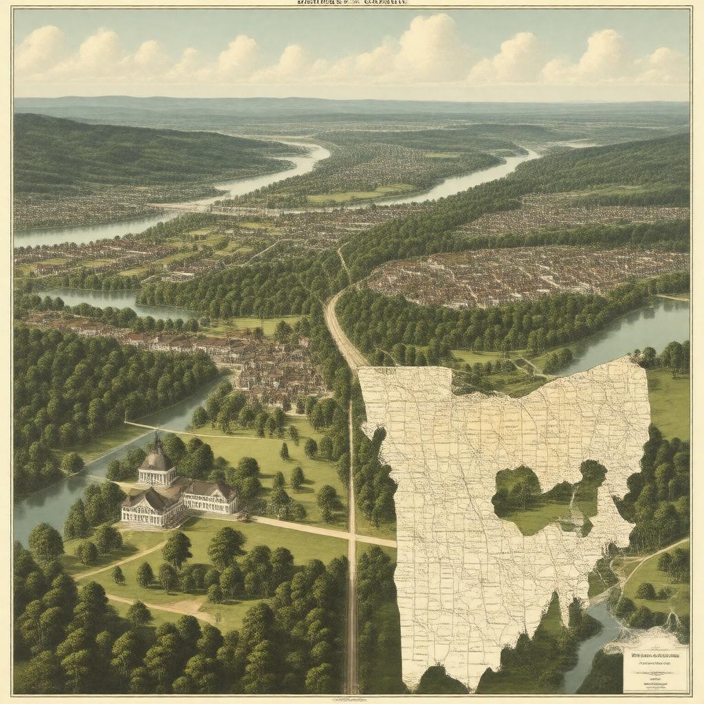 AI-created image of Delaware County