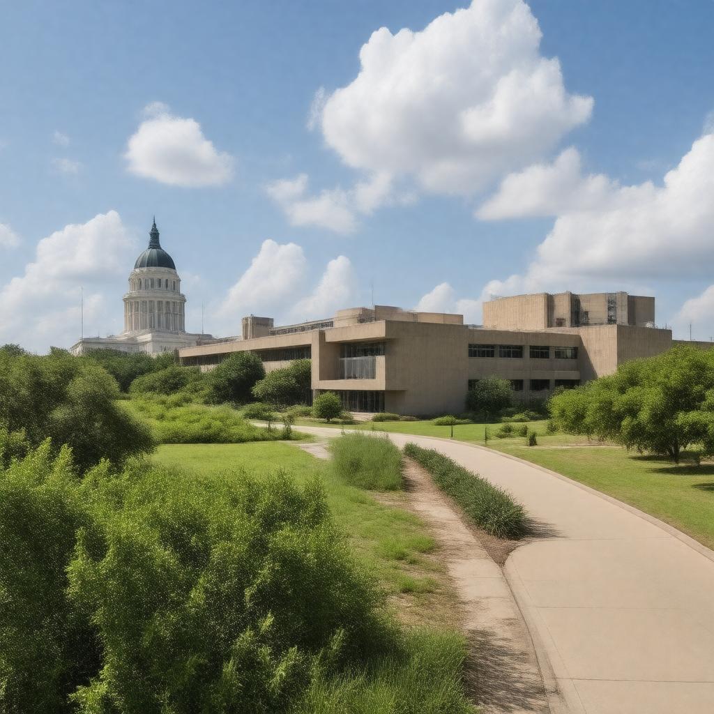 AI-created image of Dell Medical School