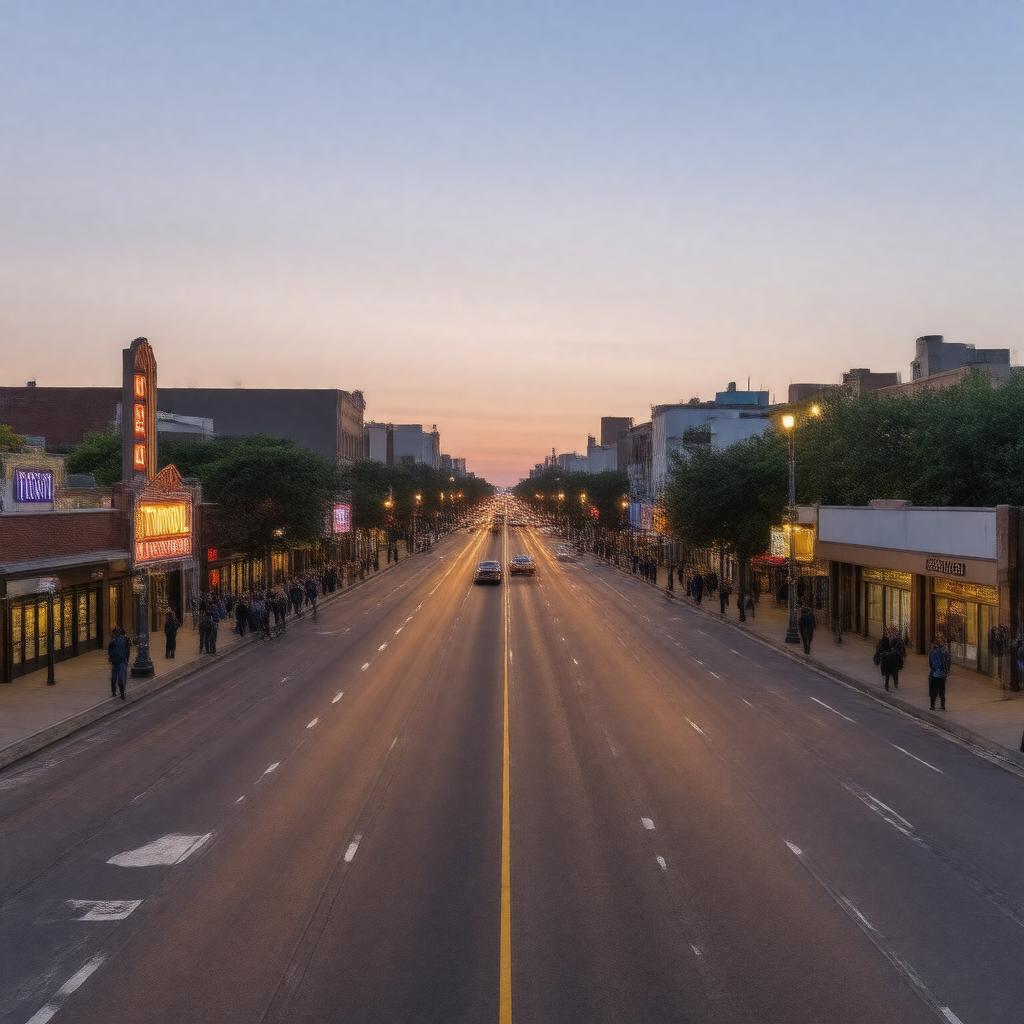 AI-created image of Delmar Boulevard