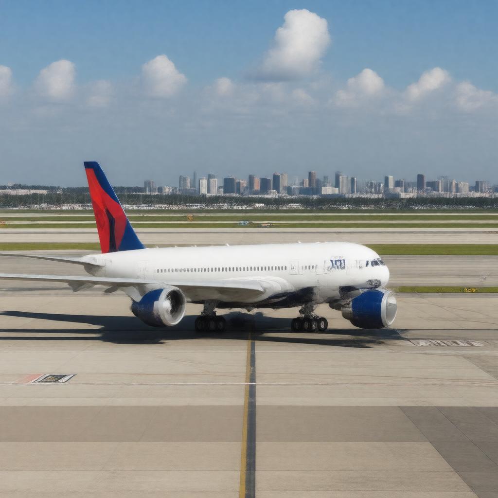 AI-created image of Delta Air Lines