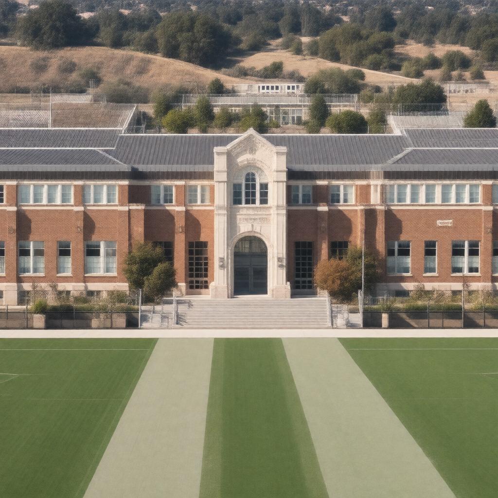 AI-created image of Delta High School (California)