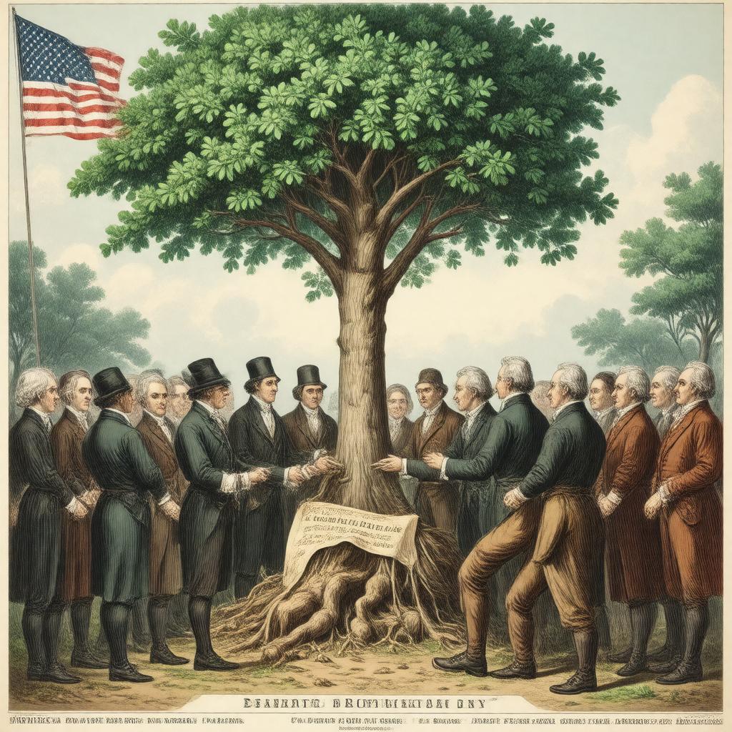 AI-created image of Democratic-Republican Party