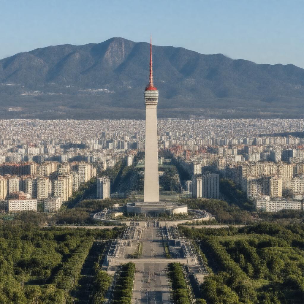 AI-created image of Democratic People's Republic of Korea