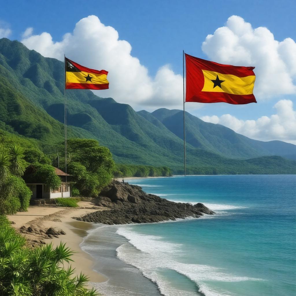 AI-created image of Democratic Republic of Timor-Leste