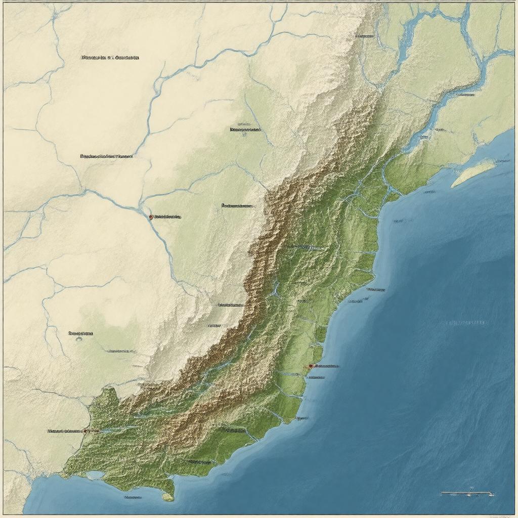 AI-created image of Democratic Republic of the Congo (western part)