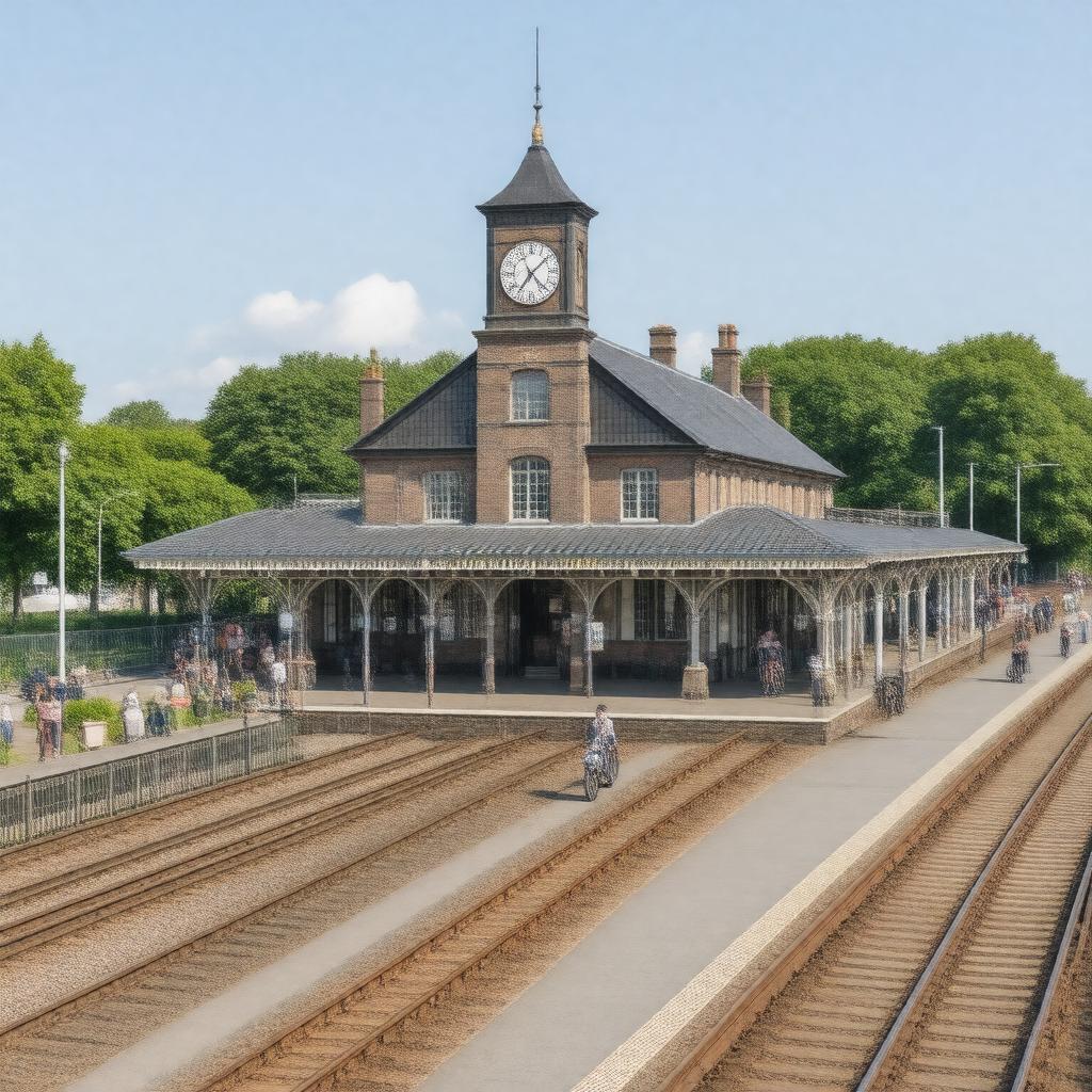 AI-created image of Den Haag Laan van NOI