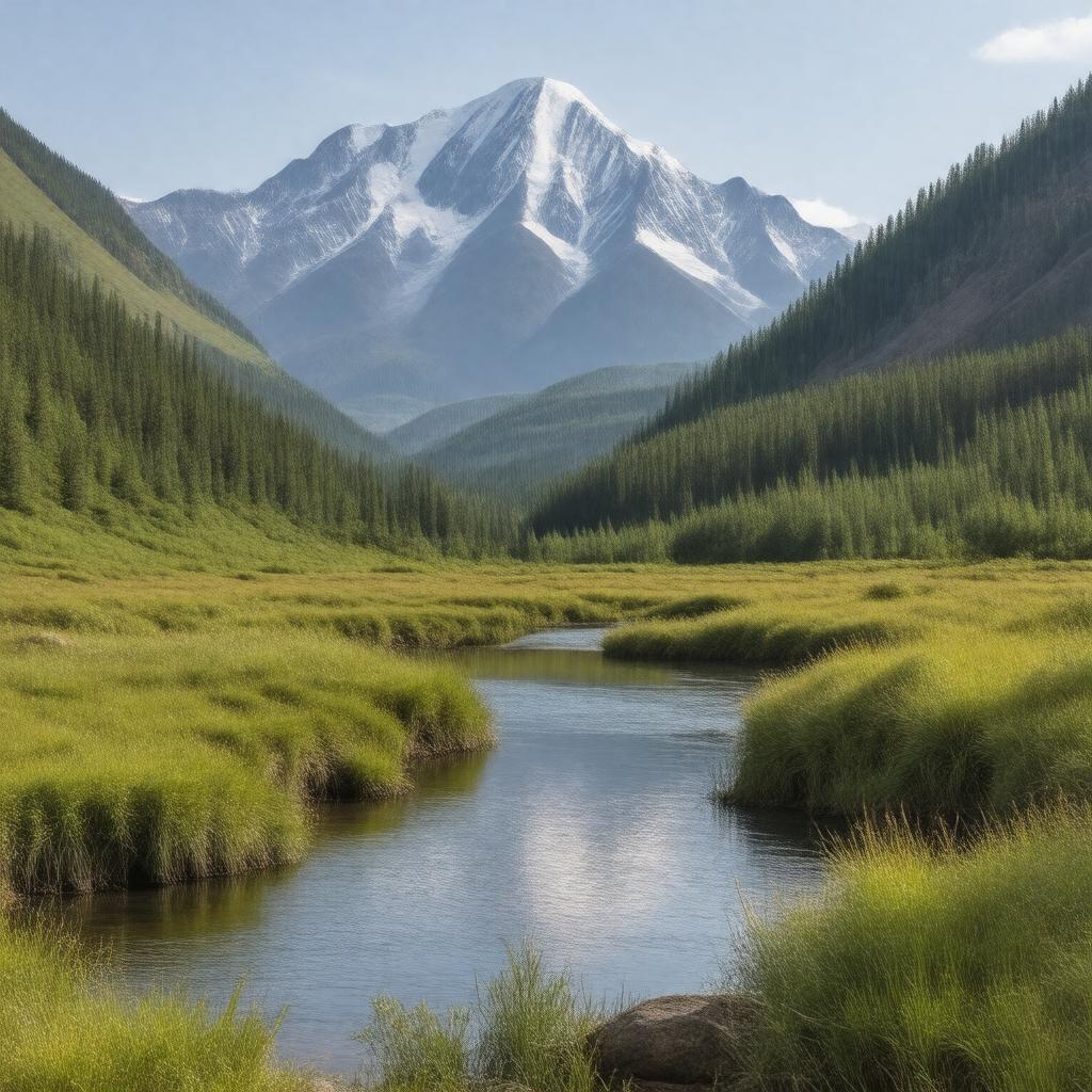 AI-created image of Denali National Park and Preserve
