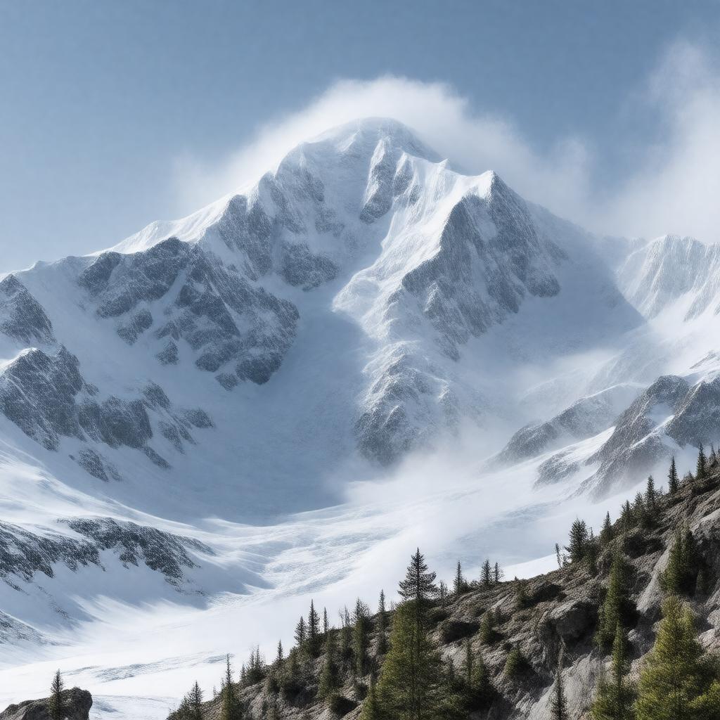 Click to view larger image AI-created image of Denali Pass