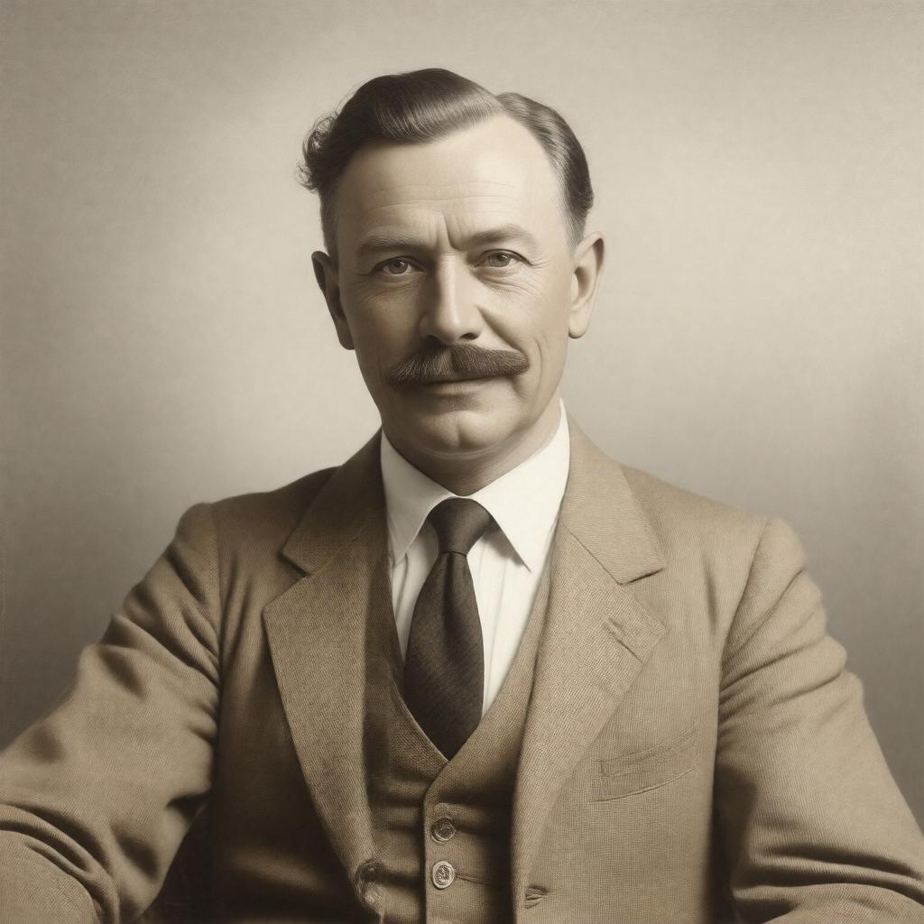 Click to view larger image AI-created image of Denis Conan Doyle