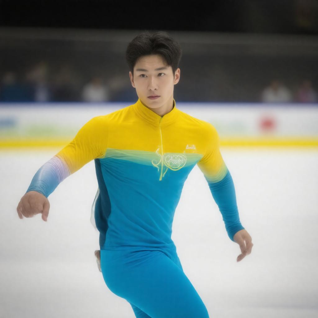 AI-created image of Denis Ten
