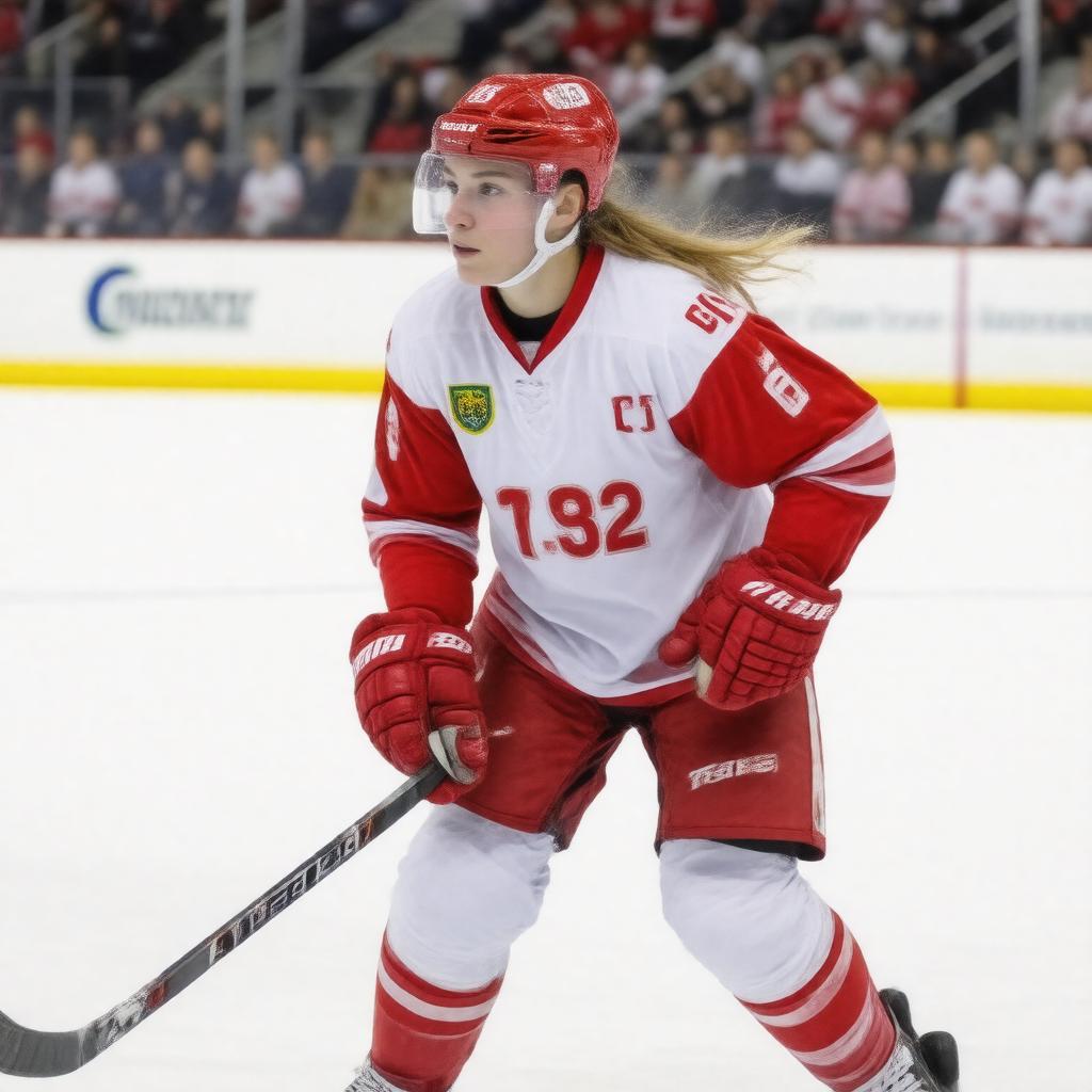 AI-created image of Denisa Křížová