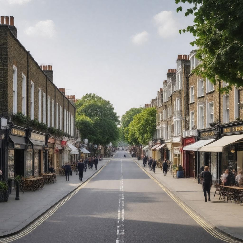 AI-created image of Denmark Hill
