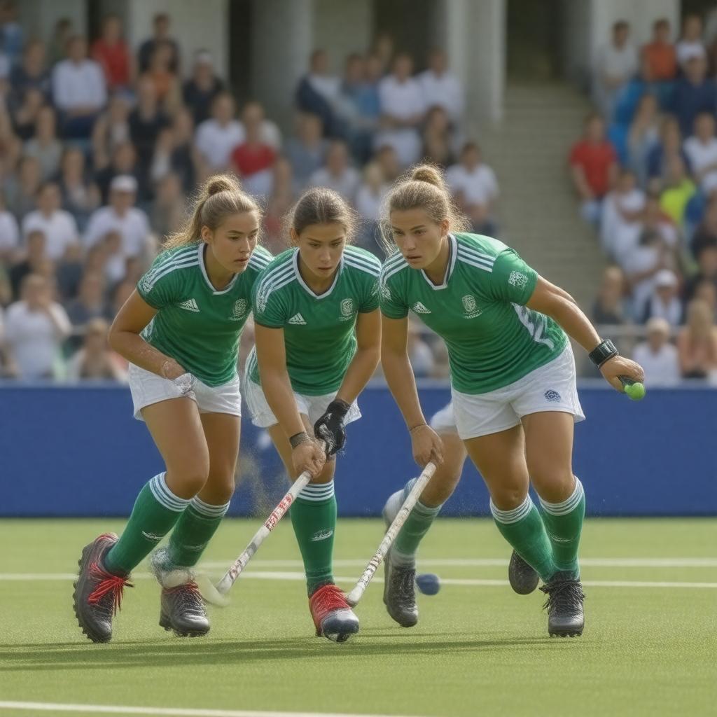 AI-created image of Denmark national field hockey team