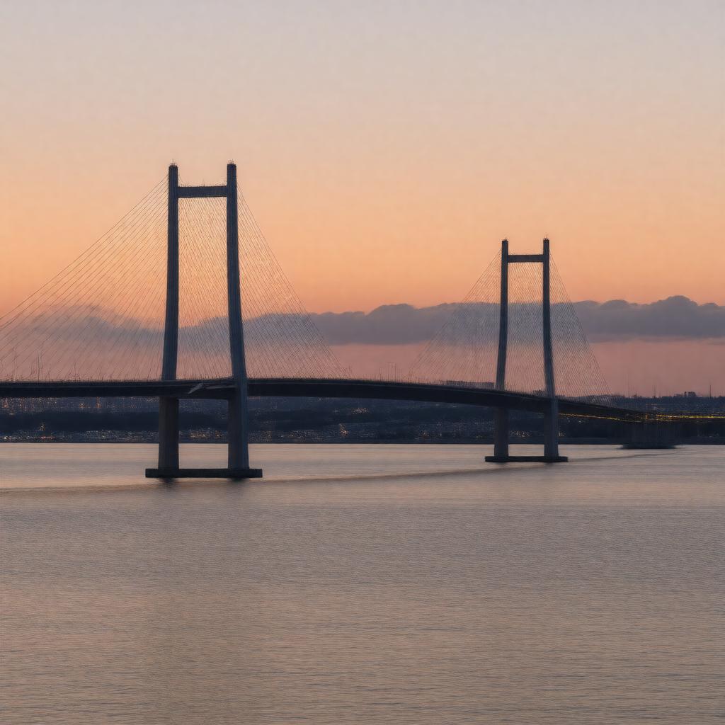 AI-created image of Denmark (via Öresund Bridge)