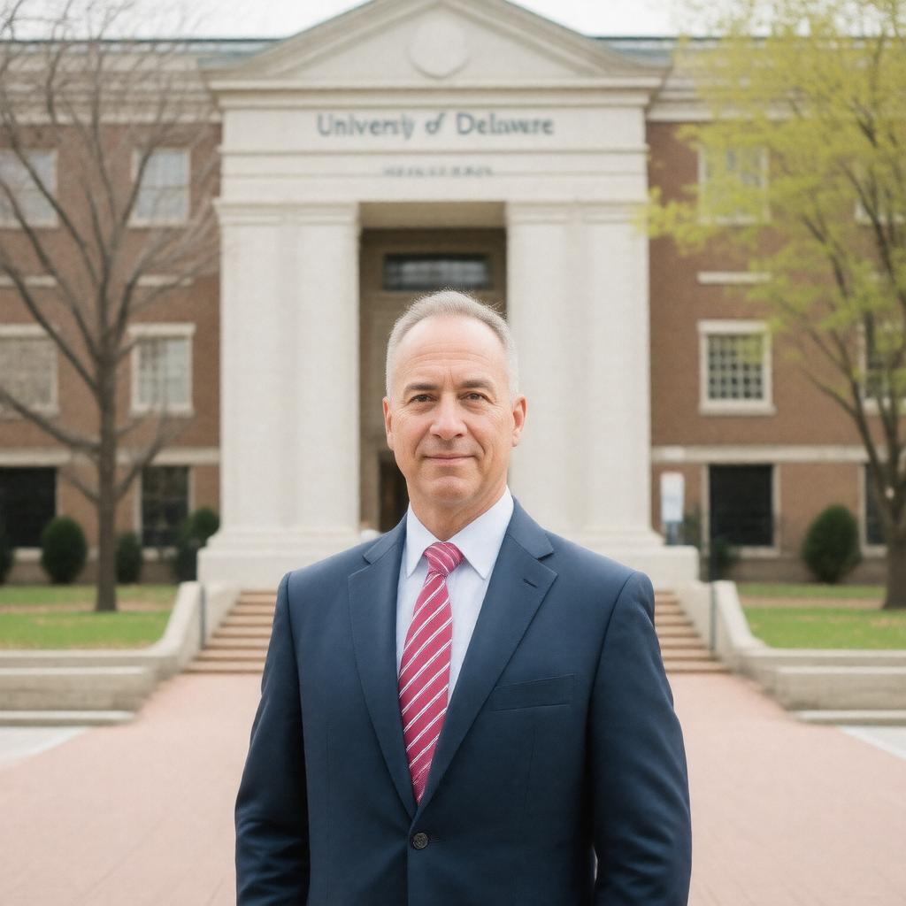 Click to view larger image AI-created image of Dennis Assanis
